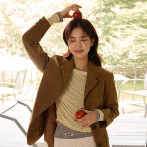 [올리브데올리브]레이어드 셔링 티셔츠 (OW4AE813)