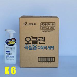 무궁화 오클린 다목적 세제 750ml 6개(1box)