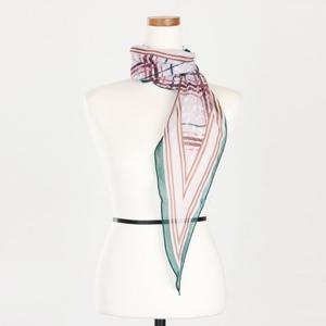 샵앤) 벽화 창틀 국산 여성 마름모 스카프 DRN-WSC-0767-그린