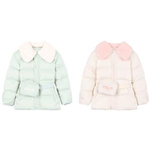 [엔비에이키즈(아동)]NBA 라이프 여아 벨트백 덕다운 점퍼(K224DW610P)