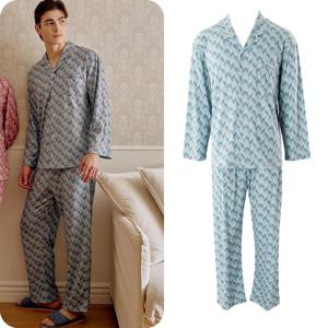 [비너스]부드럽고 신축성 좋은 코트나 남성잠옷 파자마 VPA4482M