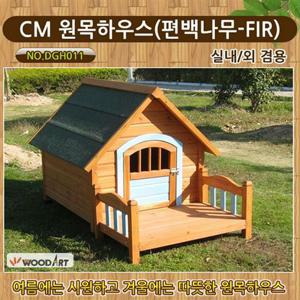 실외개집 애견 실외개집 원목 하우스 편백나무 대형 강아지집