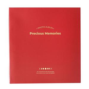 모닝글로리 4R 접착 앨범 40매 (레드) 앨범 사진앨범 성장앨범 졸업앨범 점착앨범