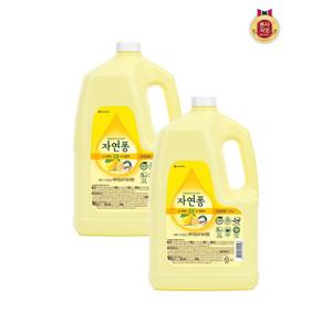 [자연퐁]자연퐁 주방세제 베이킹소다&레몬 용기형 3.1KG x 2개