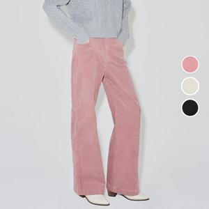 [버커루]여성 코듀로이 스판 일자핏 팬츠 면바지 B244PT900P