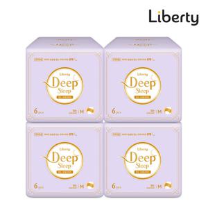 리버티 딥슬립 입는오버나이트 중형 6PX4팩