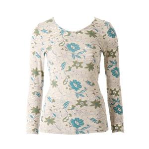 [비너스] 부드러운 모달 번아웃 블루 9부 내복 상의 [VLG6052C]