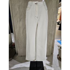 [ZOOC] 스티치 디테일 화이트 데님팬츠 (Z252PSA414)