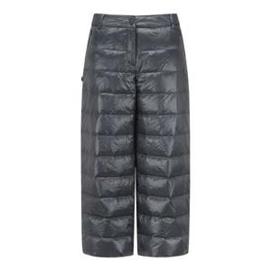 [세인트앤드류스]양말증정 여성 구스 다운 기모 8부 밴딩 팬츠 821E4PT008