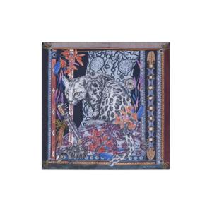 25 FW 에트로 레오파드 프린트 실크 포켓 스퀘어 MAUA0004AKG83 TP444951347