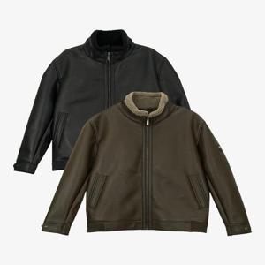 [크로커다일남성]CDAAAJP4211_인조가죽 무스탕