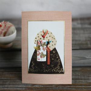 아트박스/프롬앤투 나비 매화 한복 FT216-4