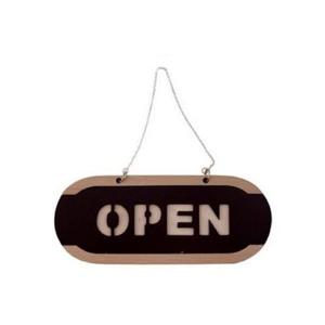 OPEN CLOSED(소) 우드 6702 표지판 CLOSED 디자인문패 인테리어소품 가구 인테리어