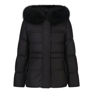 [베스띠벨리]퍼 후드 덕다운 점퍼 BJHJY7621