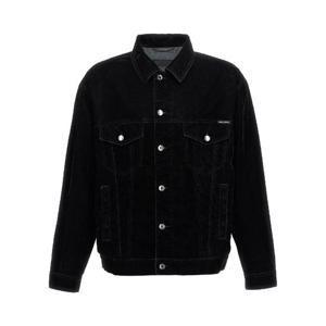 DOLCE  GABBANA 벨벳 셔츠 재킷 G9NL5DG8LQ7S9001