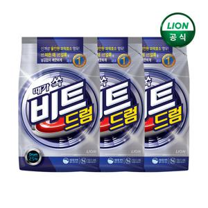 비트 가루세제 드럼용 파우치 2.5kg x 3개