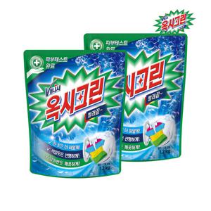 옥시크린 산소계 분말 표백제 1.2kg x2개
