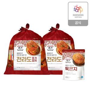 종가 전라도식 포기김치 10.4kg (5.2kg*2)+묵은지400g