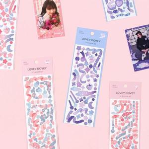 아트박스/대시앤도트 러비더비 홀로그램 씰스티커 (07-12)