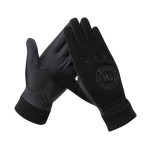 [파리게이츠] (511D4GV041)남성 골지 니트 레자 믹스 양손 장갑