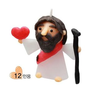 예수님 양초만들기 12개 세트