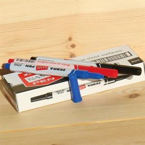 진하고 선명한 일본산 마카...제브라 네임펜 F 1다스