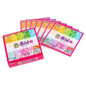 종이나라 양면 꽃무늬색종이 no.2 (20개입) 1박스 양면