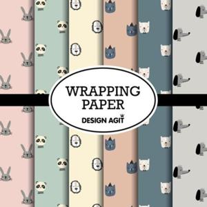 아트박스/디자인아지트 [기성]포장지해피프렌즈