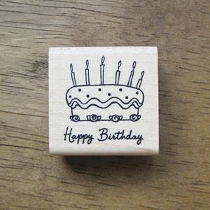 아트박스/스탬프 하우스 [축하]생일케이크(L)