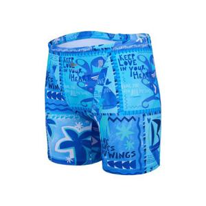 [레노마스윔]남성 키치 야자수 3부 수영복 블루 RN-MF2F502-BU