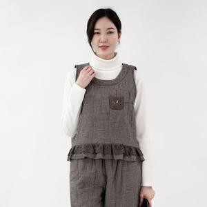 [모슬린]엄마옷 2온스 면 생활한복 조끼  MQG124750 마담 미시 중년여성 빅사이즈 할머니옷 50대 60대 70대