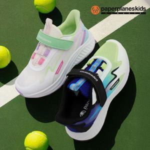[페이퍼플레인키즈]PK7078 아동 키즈 운동화 메쉬 쿠션 신발 남아 여아 초등 학생 어린이 벨크로 주니어