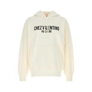 VALENTINO GARAVANI 아이보리 코튼 스웨트셔츠 6V3MF28NAPJ A03