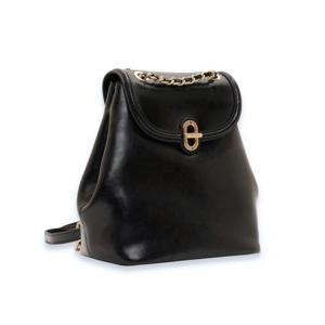 [에스콰이아]신상 트렌드 시크 블랙 쁘띠 미니 체인 패션 백팩 ECCFHB685BK