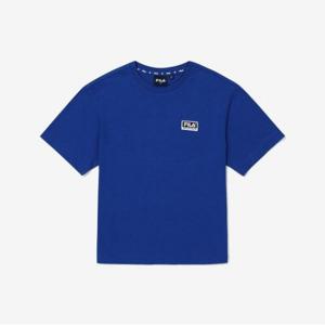 [36%OFF] 휠라키즈] Camping 로고 박스 티셔츠 (FK2RSG2S02X_BUE)