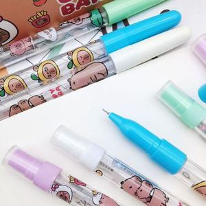 카피바라 스프레이 볼펜 랜덤1개 캐릭터볼펜 공병