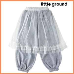 [리틀그라운드8] 룰라비(75A12-410-08)샤스커트조거팬츠 아동여아바지 간절기 레이어드 긴바지 데일리 선물