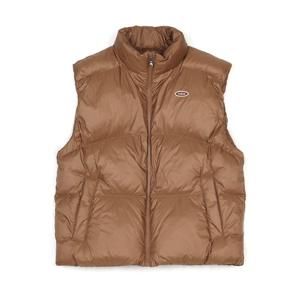 남녀공용 빅 하이넥 패딩 다운 베스트 BEL650