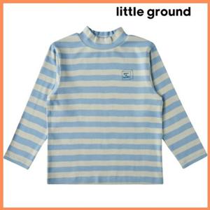 [리틀그라운드8] 데님인더박스(75C11-330-01)스트라이프폴라티셔츠 아동 상의 이너티 데일리 코디룩 선물