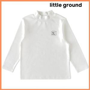 [리틀그라운드8] 데님인더박스(75C11-330-02)아이보리폴라티셔츠 아동 상의 이너티 데일리 코디룩 선물