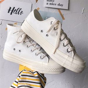 슬랙스단화 여자 흰스니커즈 하이탑 발목 신발 대학생 흰색 슈즈