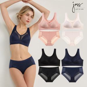 [1만원 비밀쿠폰][저스트마이사이즈] 밸런스핏 브라팬티 8종세트