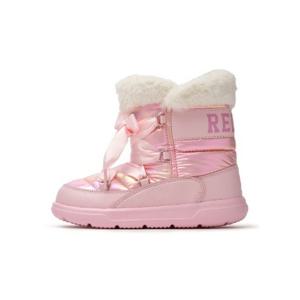 M MLB키즈부츠 TQK 7FWBLB246-43PKS 바운서 패딩 롱 부츠 걸즈 보스턴 레드삭스