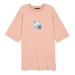 [TBJ]남성 싱글 앞뒤판 전사프린트 티셔츠 -1(T182TS030P)