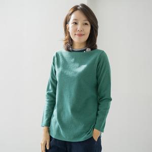 엄마옷 마담4060 벨밍크브로치티셔츠 데일리 여성 -ZTE2512022-