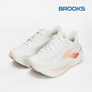 브룩스 운동화 글리세린 맥스2 여성 런닝화 화이트 코랄피치 1204681B197