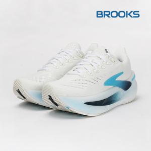 브룩스 운동화 글리세린 맥스2 남성 런닝화 화이트 블루 1104791D186