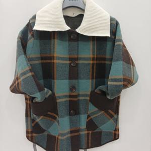 [멜로디가든]카라니트 체크점퍼 M25WCJ101