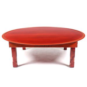 [남원공방]남원 원형 밥상 90 (5-6인용) 전통칠기교자상 밥상