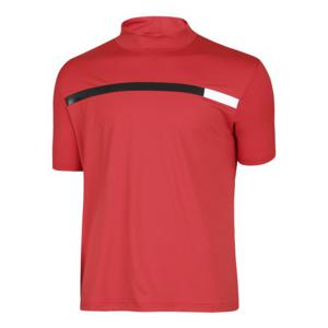 [파파브로]남성 중년 스판배색 반폴라 반팔티 SH-TSHG-911-레드